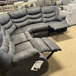 Theater Double Reclining Couch!