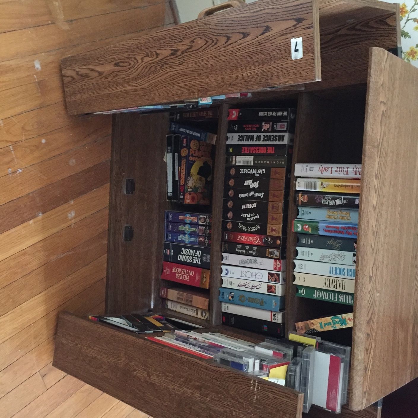 Locking Cabinet To Store Jewelry DVD’s Stuff