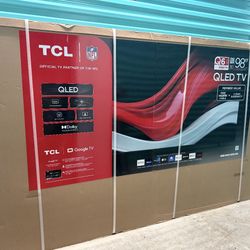 TCL 98inch Q6 Google Smart Tv Brand New - Finance Available