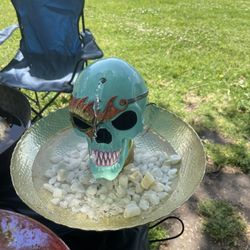 Skull Water Fountain 