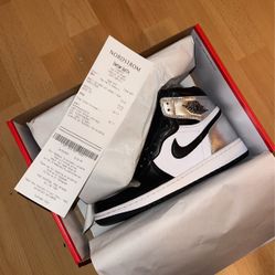 Jordan Retro 1 Silver Toe