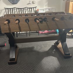 Foosball Table  with Extra Balls