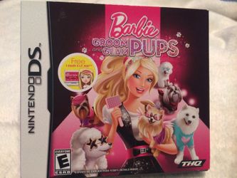 Barbie Groom and Glam PUPS, Nintendo DS Game, in great shape