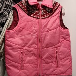 Girls Pink Jacket Size Small