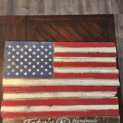 Rustic American Flag - Tito's Vodka 