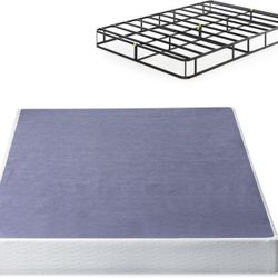 King Size, 7-in Metal Smart Box Spring, Never Used For Low Profile Bed Frame Sets