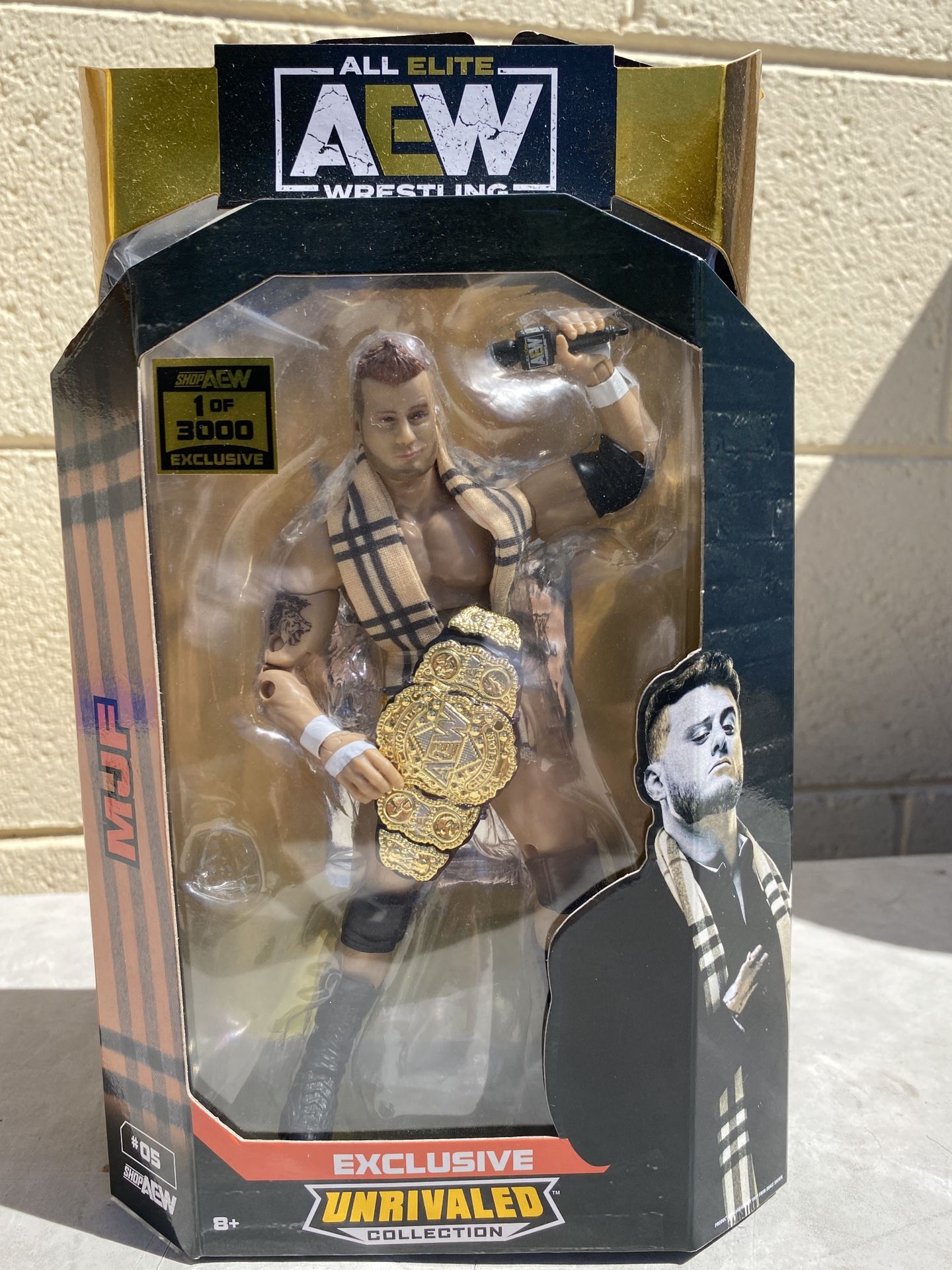 AEW Jazwares : MJF With Belt