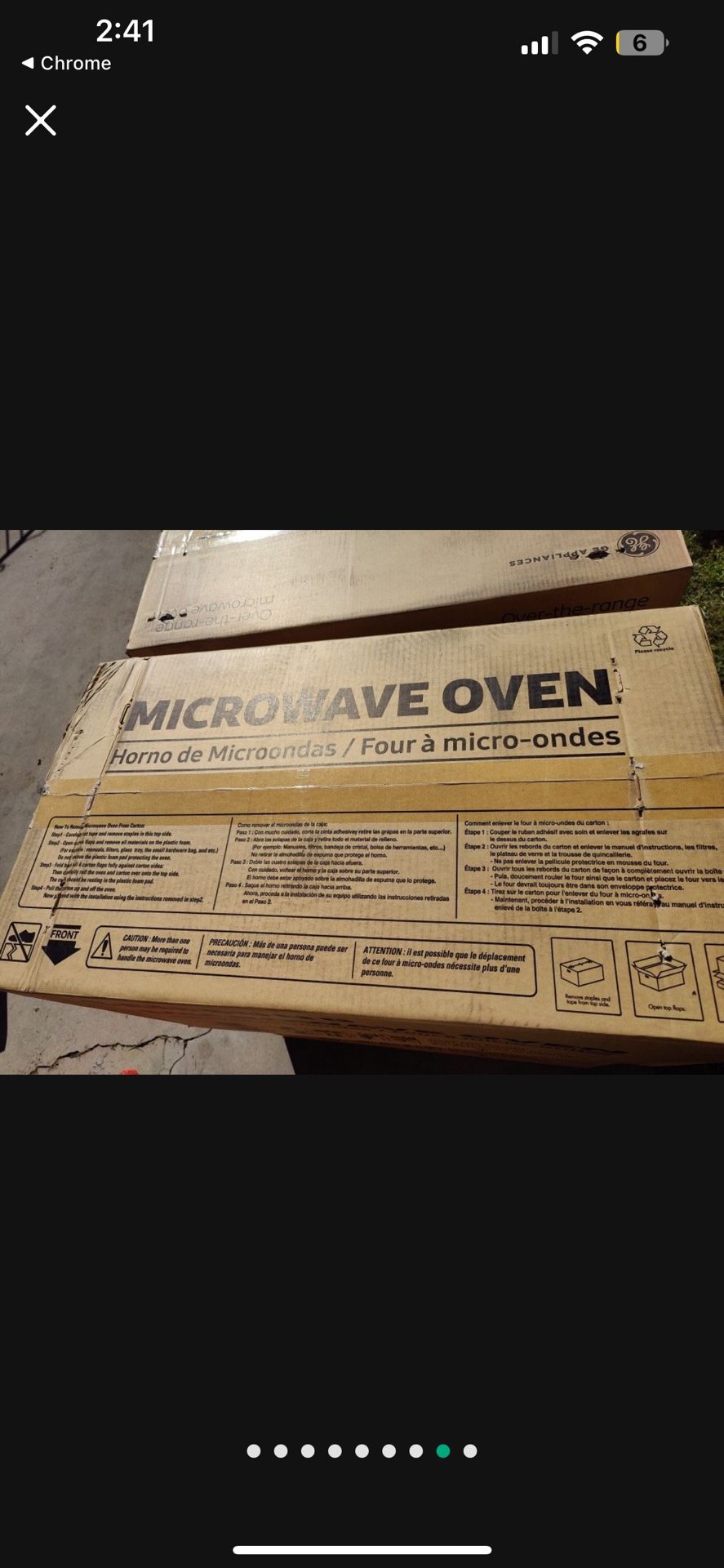 Samsung Over Range Microwave