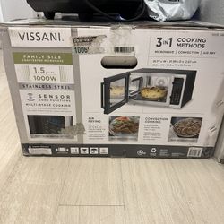 New Microwave Air Fryer Combo $100