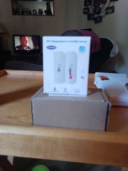 2 Pack WI Fi Temperature And Humidity Sensor 