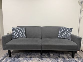 Gray Futon Sofa