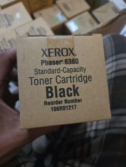xerox phaser 6360 standard capacity toner cartridge black 106R01217