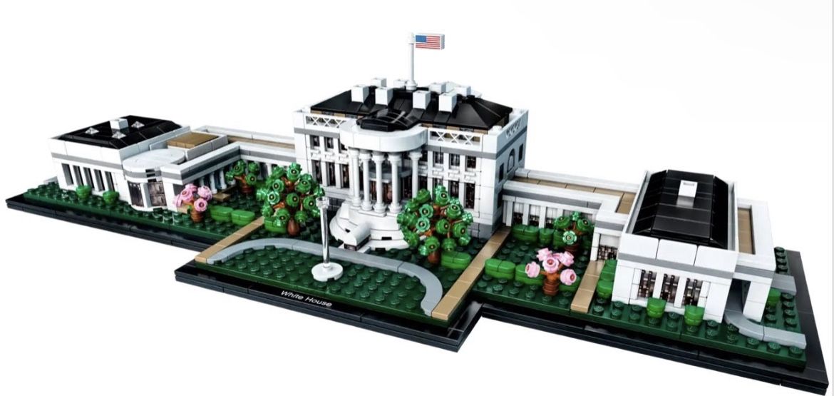 LEGO Architecture The White House 21054 Display Model