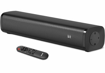 2.1 Sound Bars for TV, Built-in Subwoofer, 6 Levels Voice Enhancement, 16 Inches TV Soundbar Speakers with Bluetooth 5.3/Optical/AUX/USB Connection, W