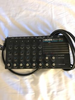 Boss 6 channel mixer