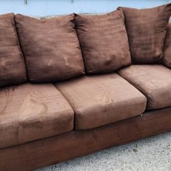Brown Sofa 