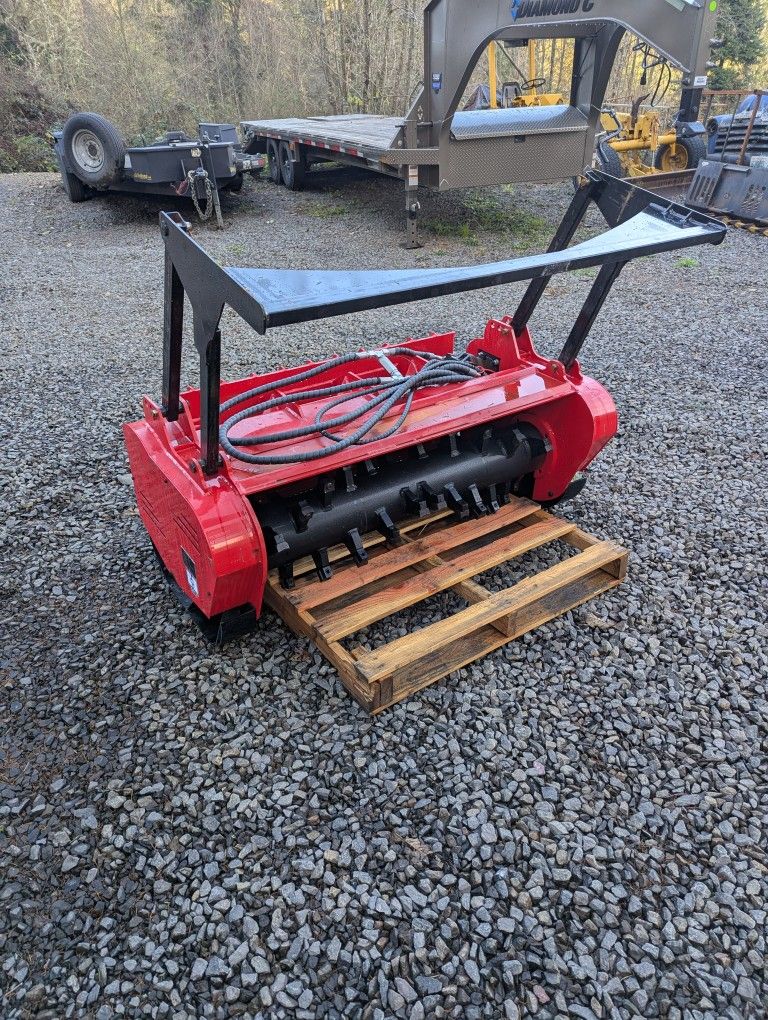 Skid Steer Forestry Mulcher 