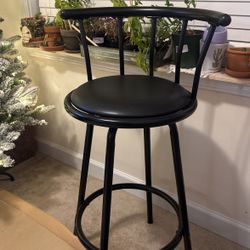 Black Bar Stool