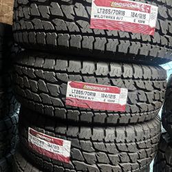 LT265/70/18 Landspider Set of New Tires Installed and Balancing included