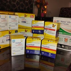 Glucose Monitoring Sensors , Pen Needles, Test Strips
