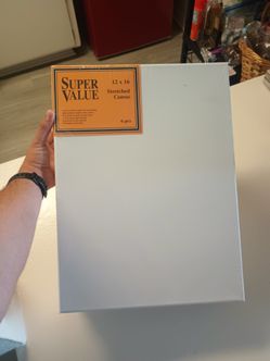 Super Value 12 x 16 Stretched Canvas 6-Pack🎨🖌️
