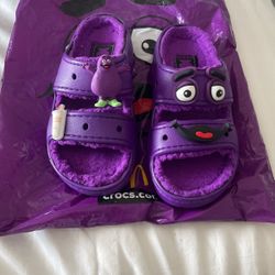 McDonald's X Crocs Grimace Cozzzy Sandal