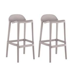 Lagoon
Joyous 34.30 in. Grey Indoor/Outdoor Barstool (Set of 2)