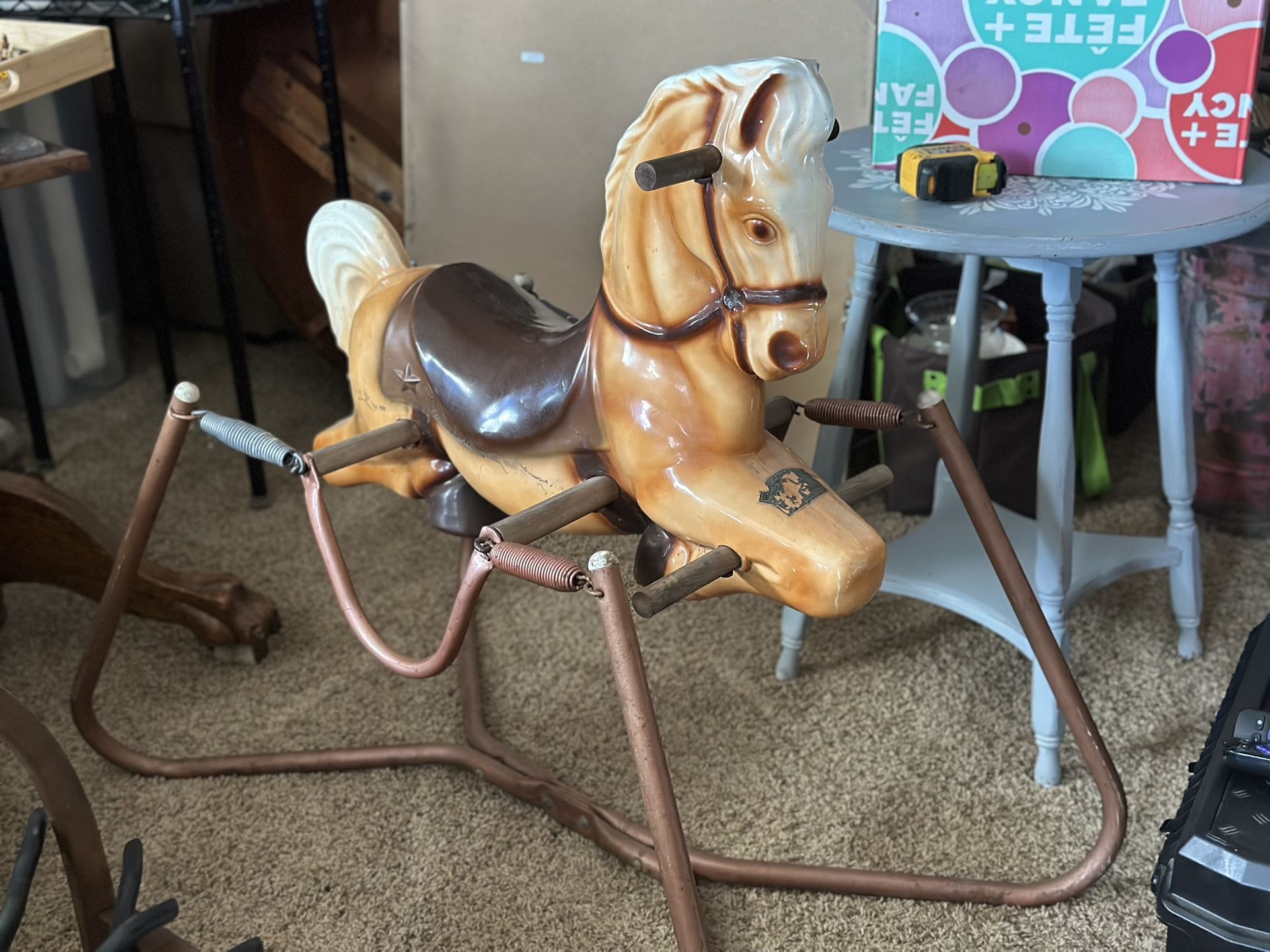 1970s Wonder Horse Deluxe: The Original Thigh-Pincher 3000