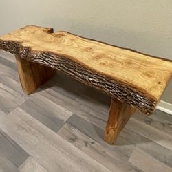 Live Wood Bench