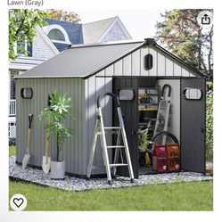 New In Box, Resin 8x10ft Storage Shed(see Description)