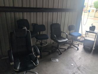 $5 each- 5 Used Office Chairs