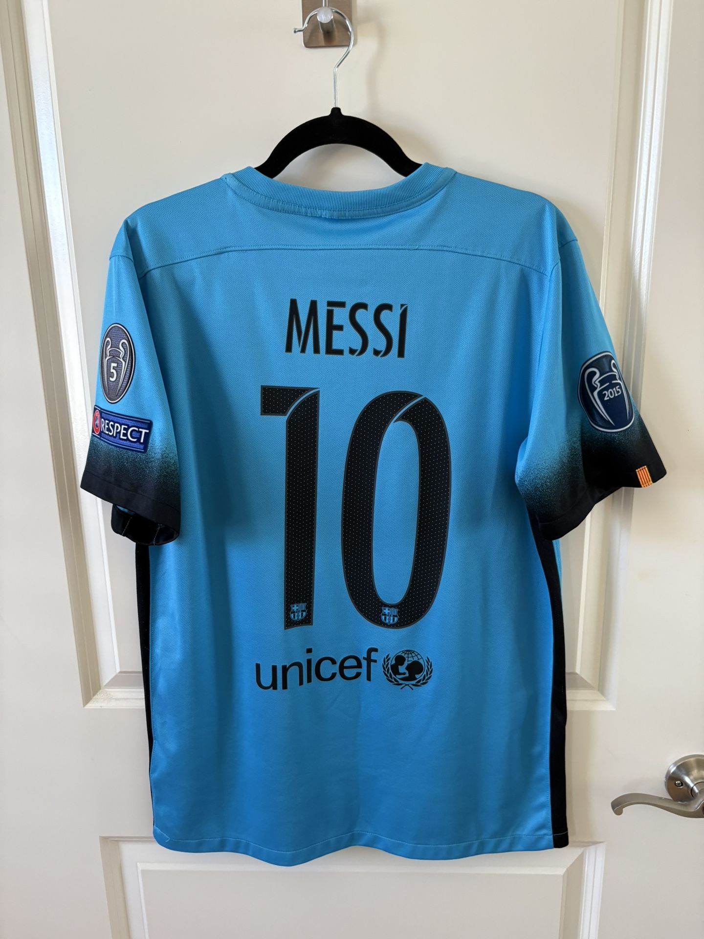 Barcelona 2015/16 Third Jersey #10 Messi - Size M