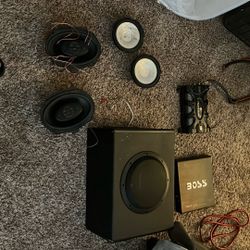 Bundle Sale Of My Car Audio Speakers 