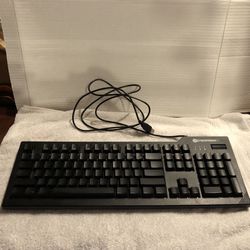 CyberPower PC Wired Gaming Keyboard 01 Nohi White LED Backlit