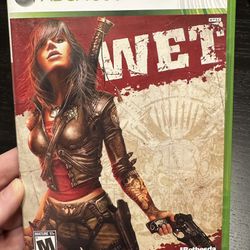 Wet (game for the Xbox 360) (w/ insert)