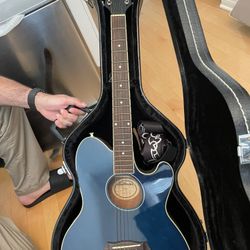 Ibanez Talman Guitar With Amplifier