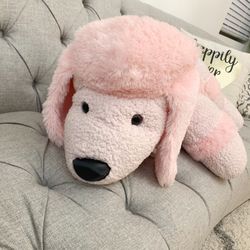 Giant Pink dog stuffed animal plush toy