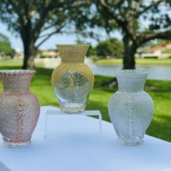 Cleopatra Rhinestone Vase