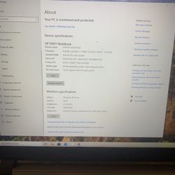 hp envy m7 intel core i7-7500u @2.70ghz 16gb ram 1tb sata win10 home