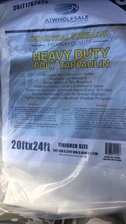 20X24 tarp
