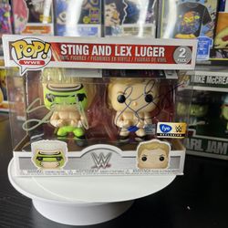 Sting And  Lex Luger Sign 