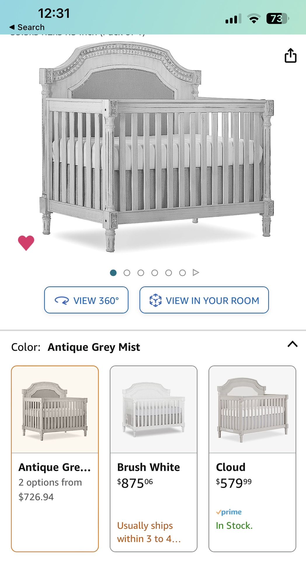 Julienne in Convertible Crib