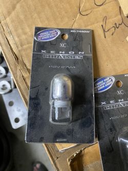 7440 Bulb Chrome Amber Pilot Xenon Xc7440w