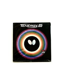 Butterfly Tenergy 05 Table Tennis Rubber – Red or Black