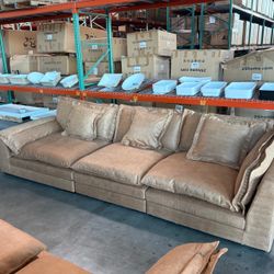 Huge modular sofa set sectional 500 each seat