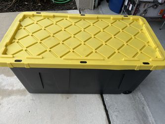 Review for HDX 27 gallon storage container 