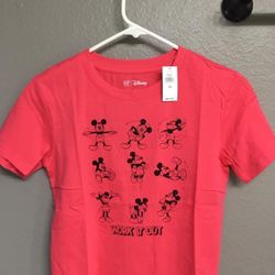 NEW Gap Mickey Shirt Size: Girls L