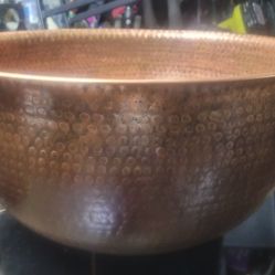 Hammered Copper Bowl
