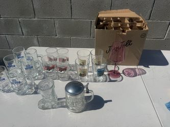 Glass Cups Mugs Wine