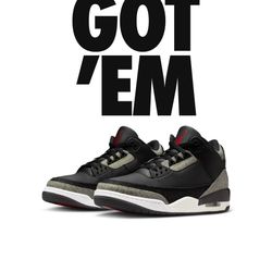 Air Jordan 3 Levi Black Denim